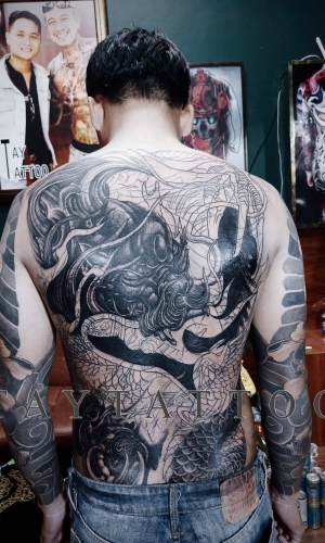 XĂM MÀU / BLACK & GREY